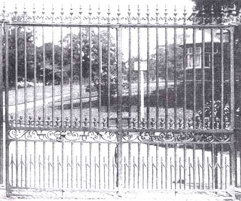 Original Ottershaw gates