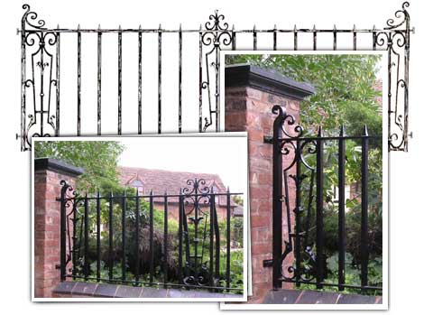 Blacksmiths railings