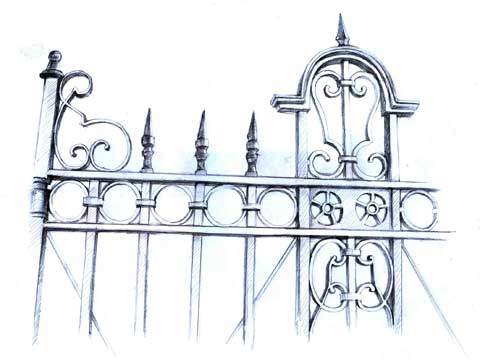 Victorian gates