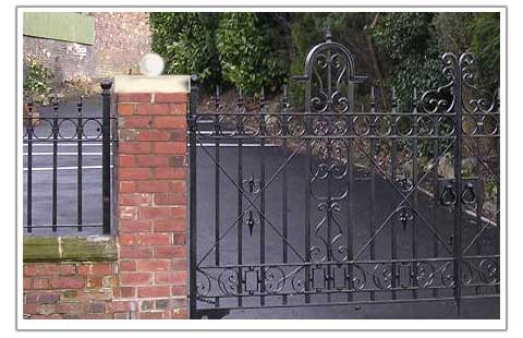 Victorian gates