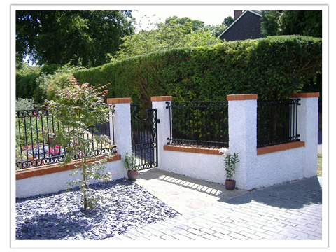 Voysey Gate and railing