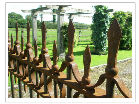 Detail of Victorian Carrage Drive Gates #2