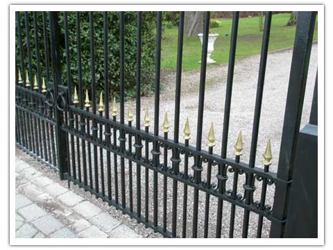 Broxton Hall Gate detail