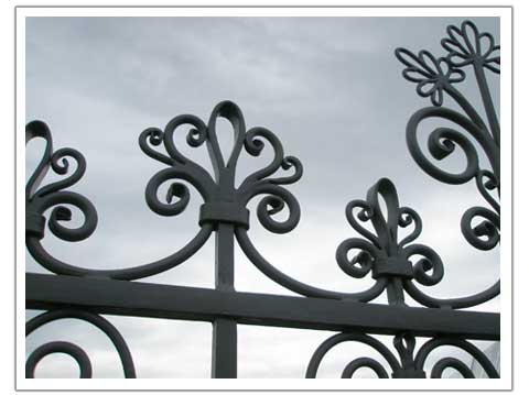 Chancel Gate top