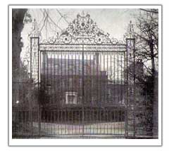 photo of the original  Cheveley Rectory Gates