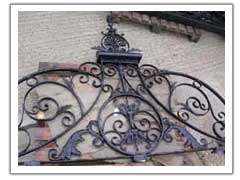 photo of Independence Palace Gates detail