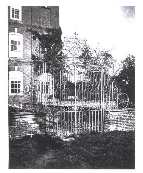 Hurley Hall Gates Original Photograph