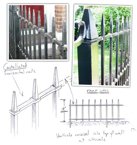 Castellated Railings