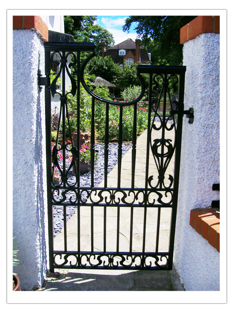 Voysey pedestrian gate