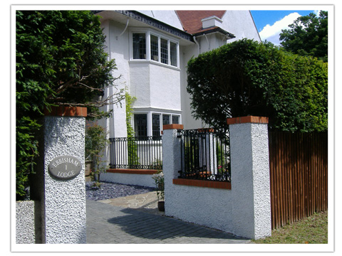 Voysey Gate and railing