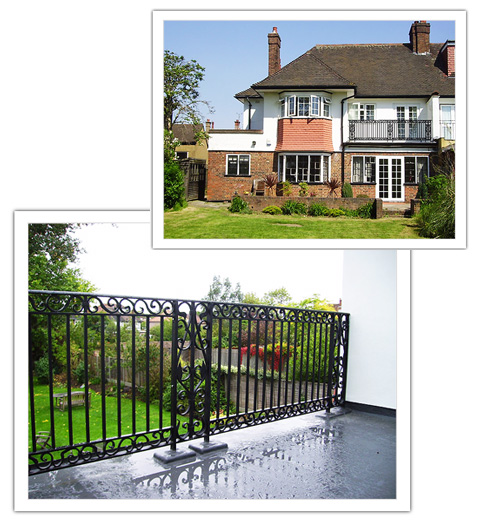 Voysey Balcony Balustrade