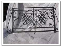 photo of an reproduction Colonial inFrench Railing