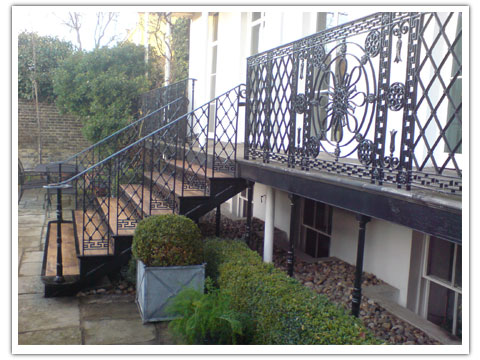 Exterior Georgian Stairs