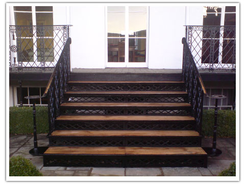 Georgian Exterior Stairs