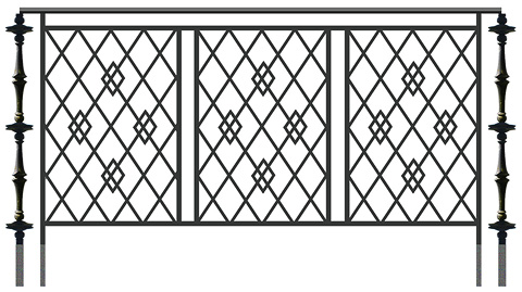 Stockgrove Estate Balcony. Panel A.