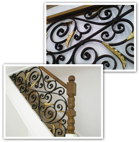 Wrought Mews Balustrade for Victorian London property